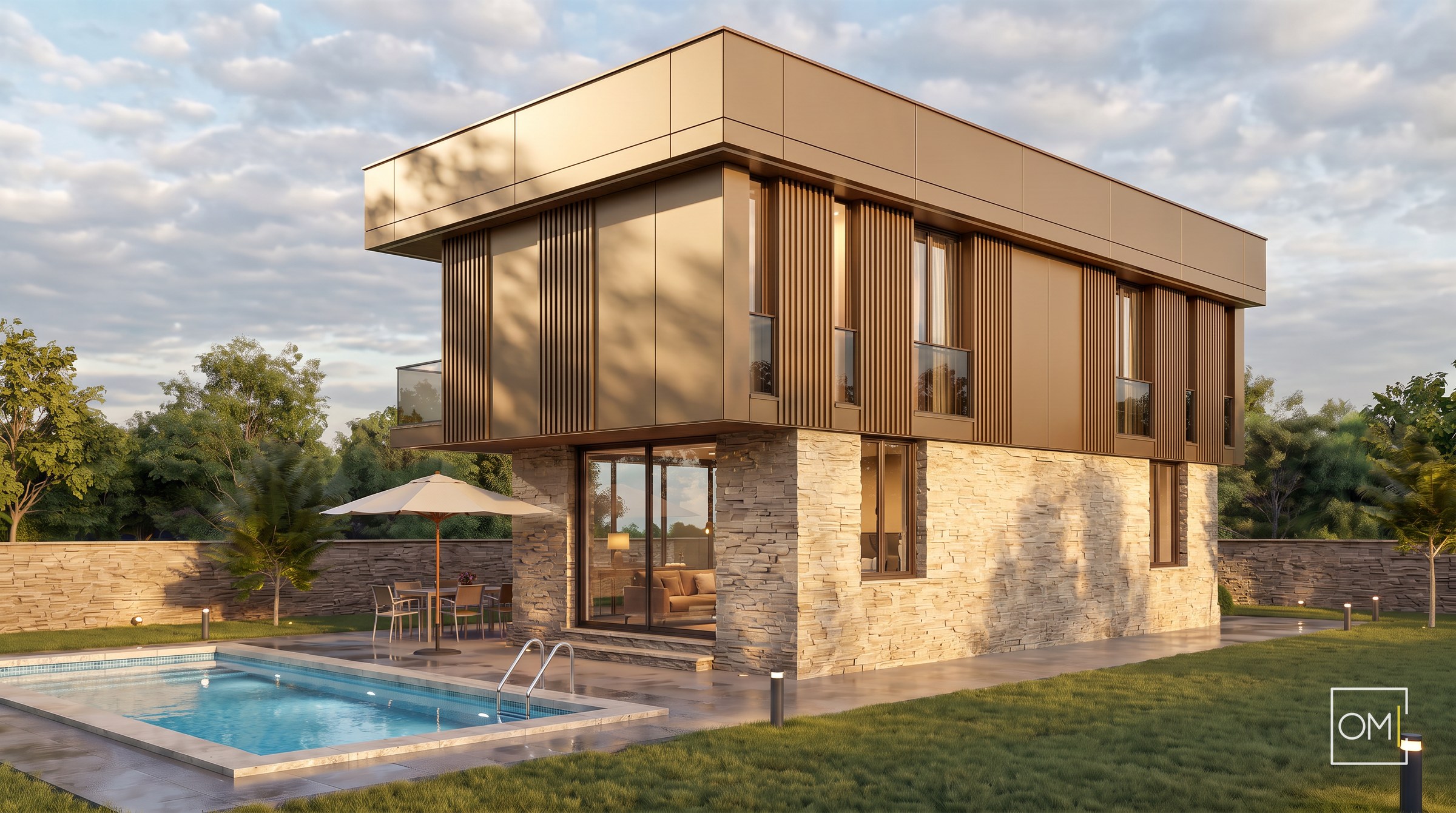 Çakırlar Yalı Villaları — cephe alternatifi 2