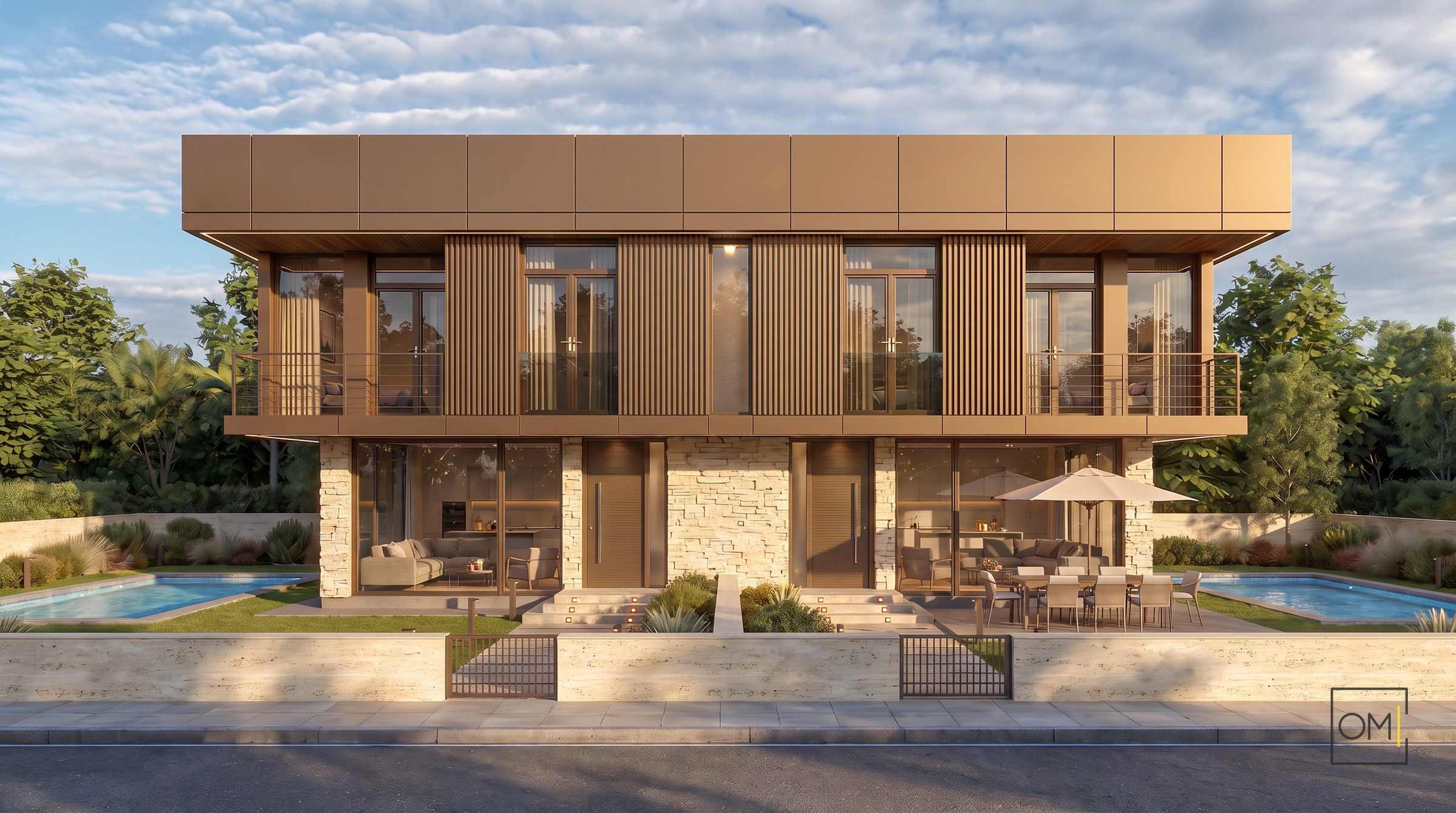 Çakırlar Yalı Villaları — cephe alternatifi 3